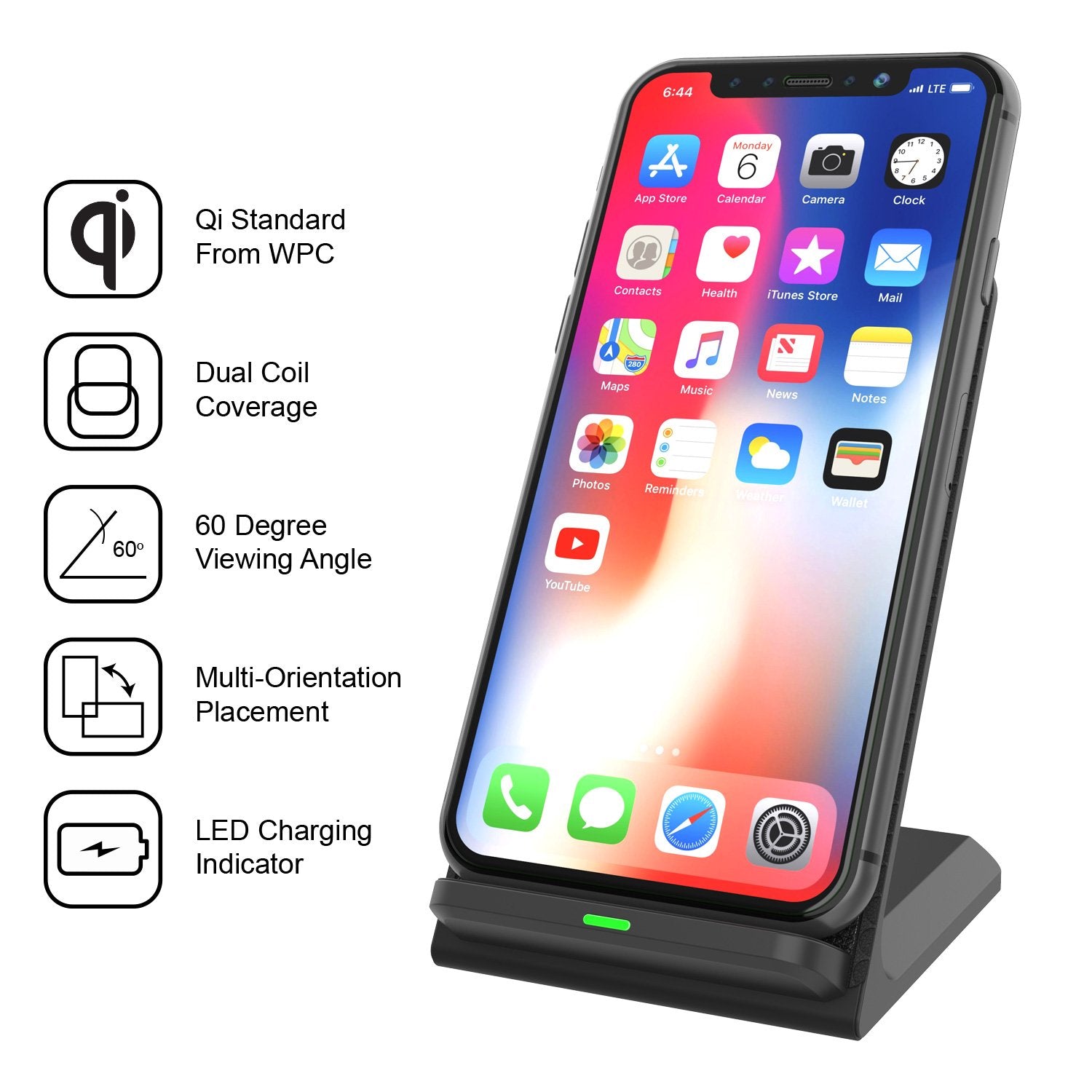 Punkcase Wireless Phone Charging Station