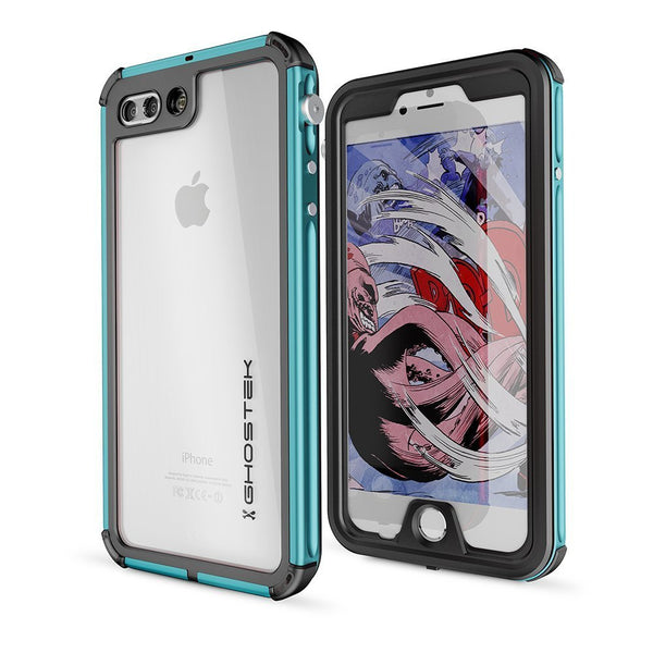 GHOSTEK - Atomic 3.0 Series Waterproof Case for Apple IPhone 7+ Plus | Teal