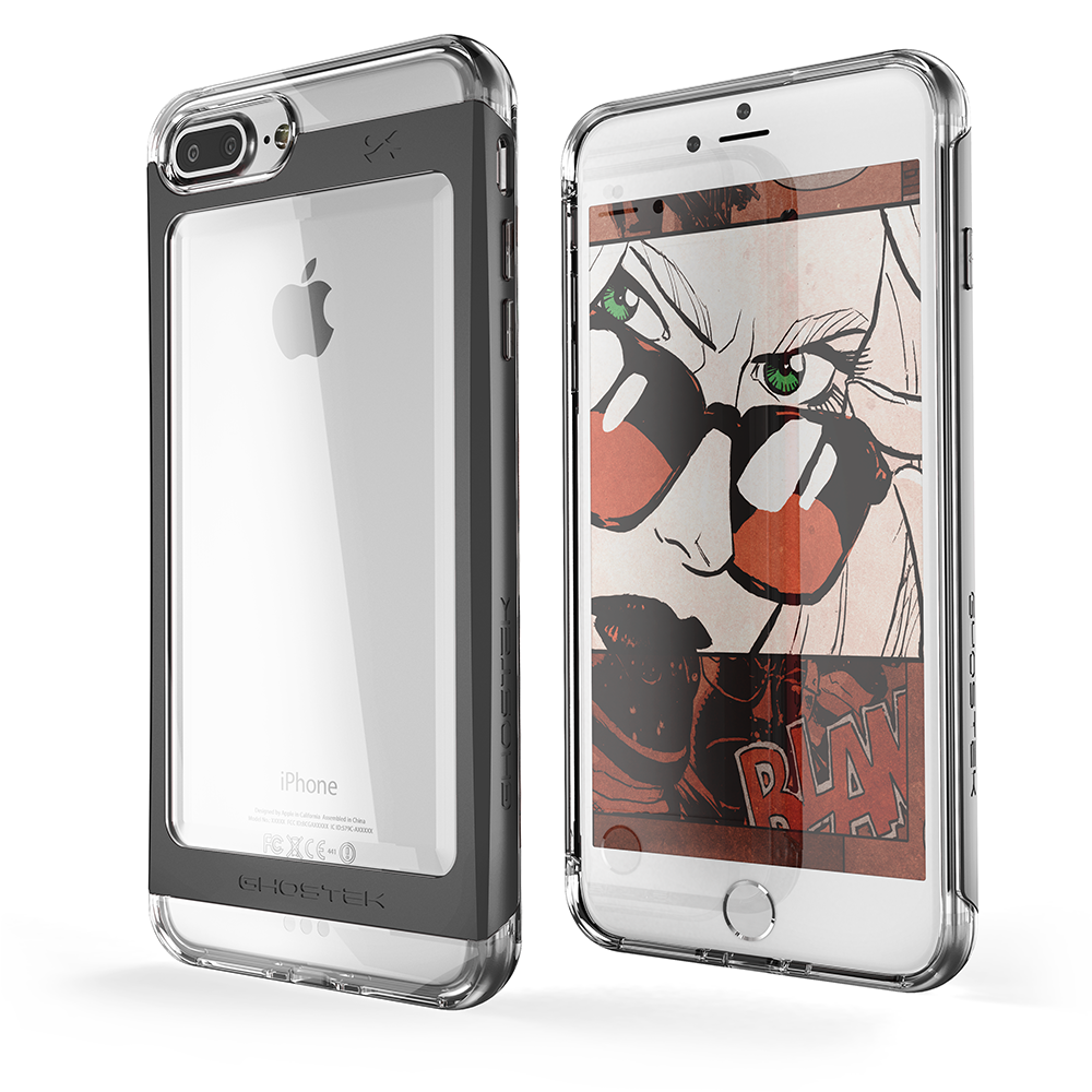 GHOSTEK - Cloak 2.0 Series Armor Case for Apple iPhone 7+ Plus | Black