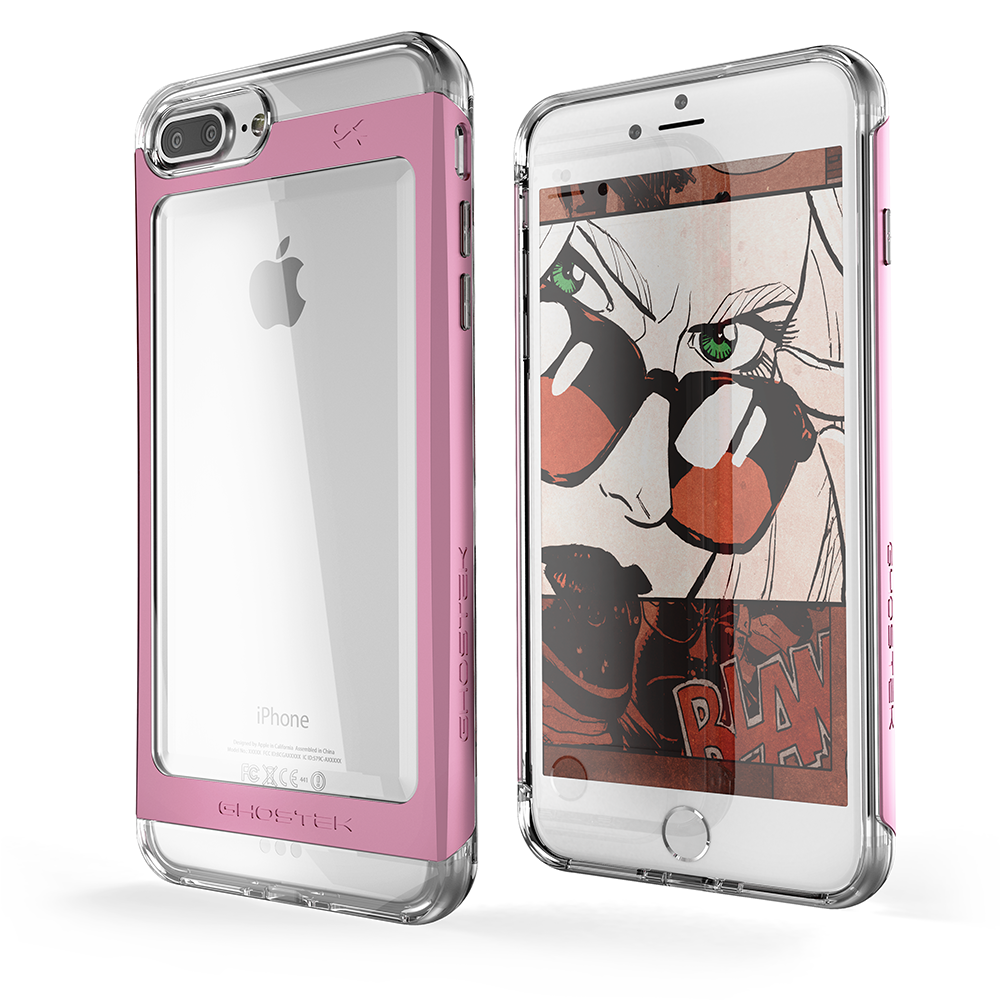 GHOSTEK - Cloak 2.0 Series Armor Case for Apple iPhone 7+ Plus | Pink