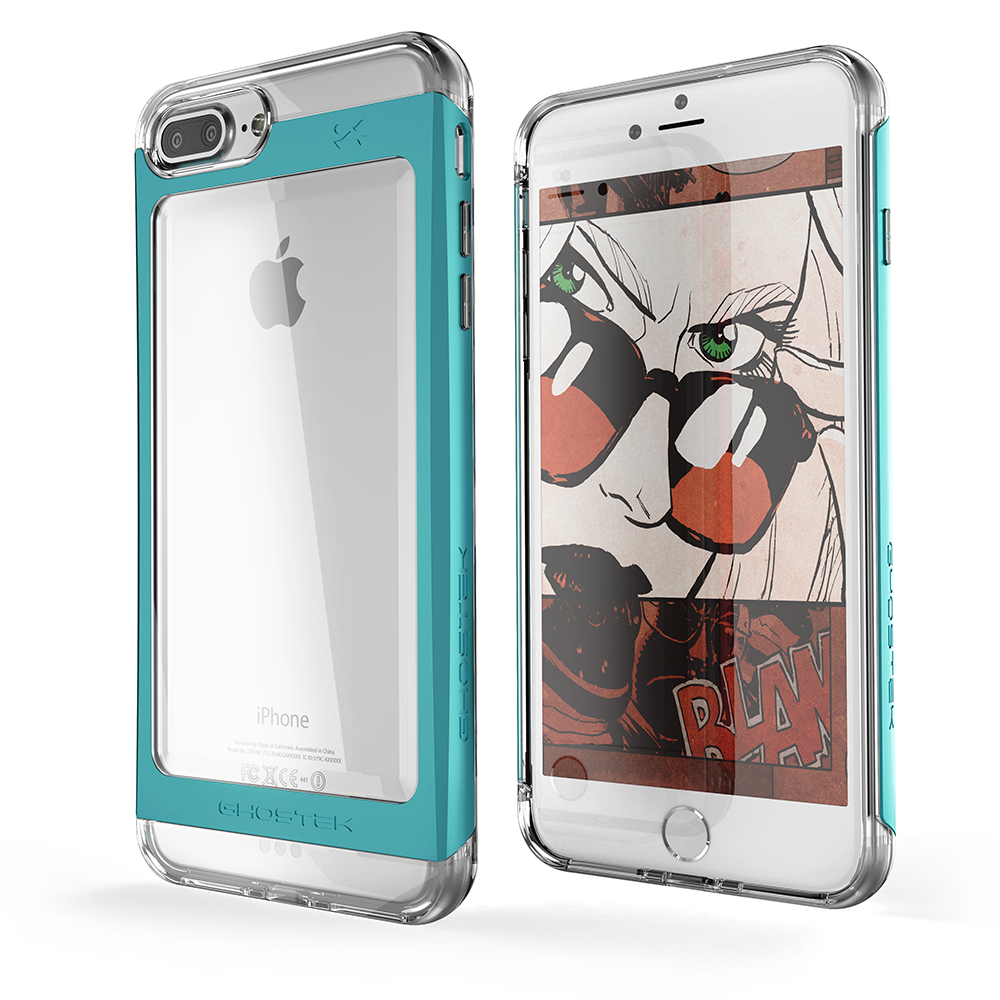 GHOSTEK - Cloak 2.0 Series Armor Case for Apple iPhone 7+ Plus | Teal