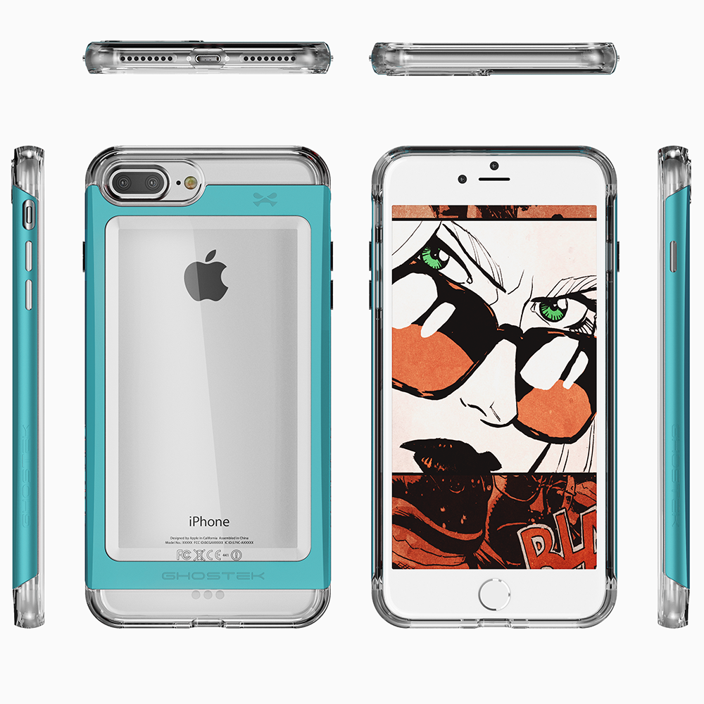 GHOSTEK - Cloak 2.0 Series Armor Case for Apple iPhone 7+ Plus | Teal