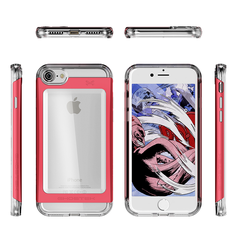 GHOSTEK - Cloak 2.0 Series Armor Case for Apple iPhone 7 | Red