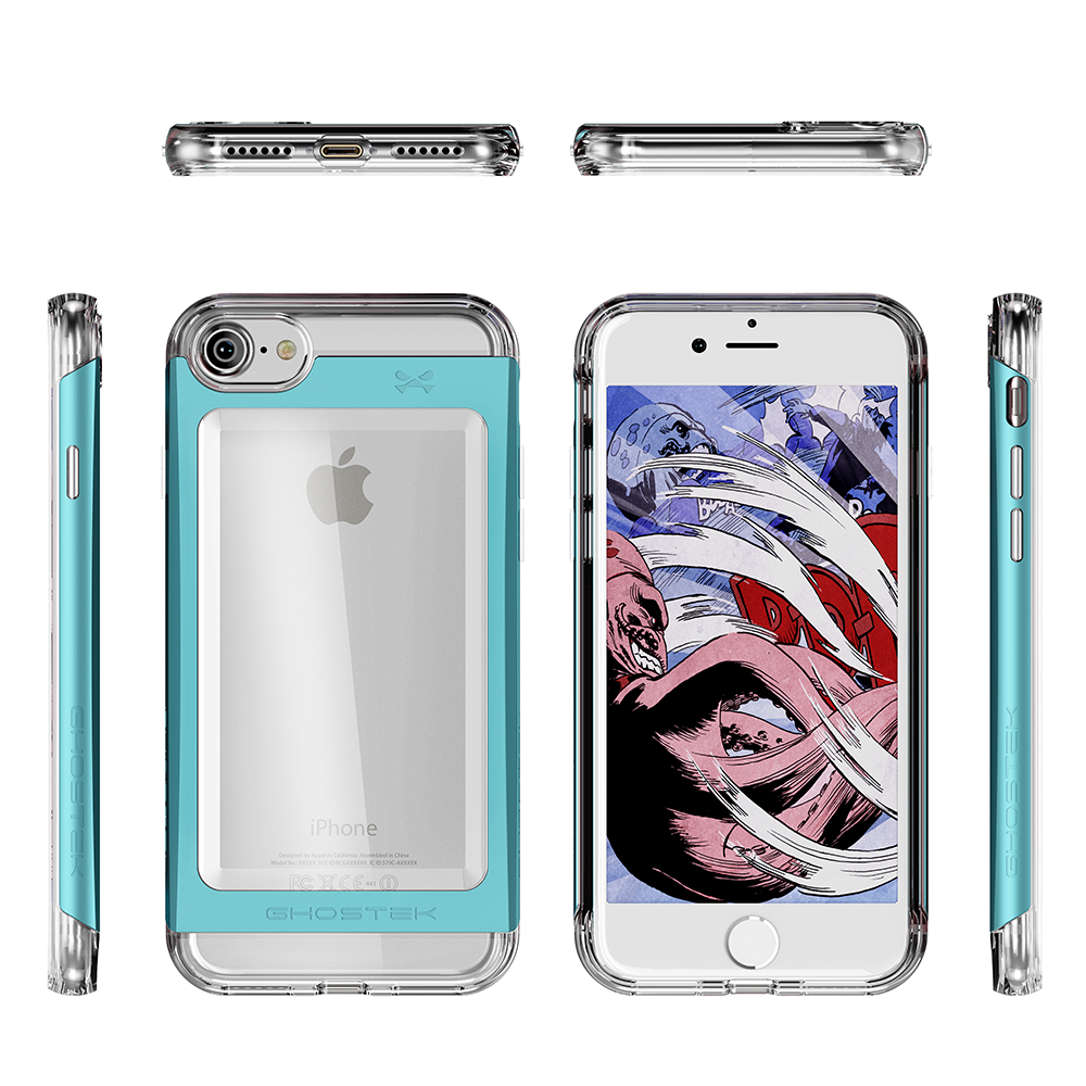GHOSTEK - Cloak 2.0 Series Armor Case for Apple iPhone 7 | Teal