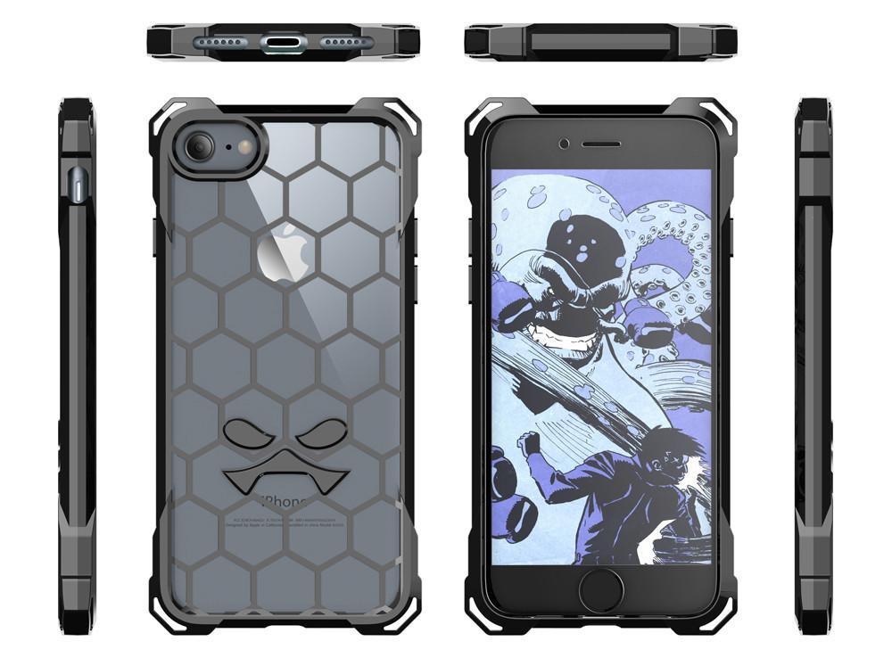 iPhone 8+ Plus Case, Ghostek® Covert Space Grey, Premium Impact Armor | Lifetime Warranty Exchange