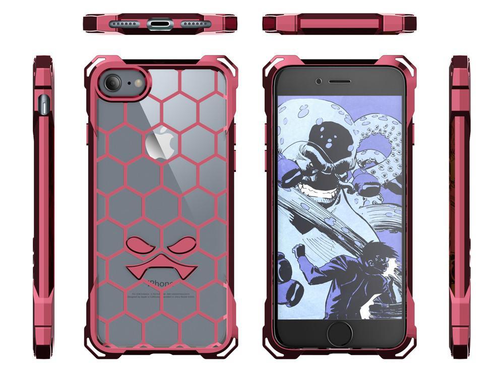 iPhone 8 Case, Ghostek® Covert Peach, Premium Impact Protective Armor | Lifetime Warranty Exchange
