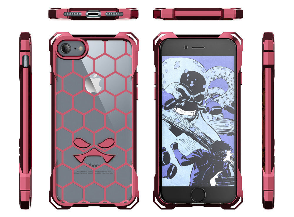GHOSTEK - Covert Series Premium Impact Case for Apple iPhone 7+ Plus | Peach