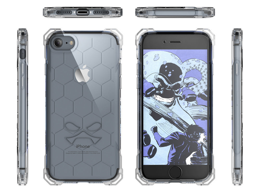 GHOSTEK - Covert Series Premium Impact Case for Apple iPhone 7+ Plus | Clear