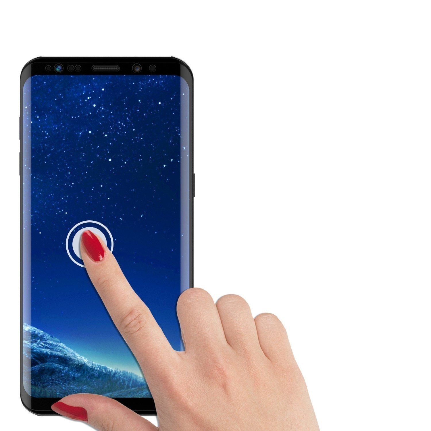 Galaxy S20+ Plus Black Punkcase Glass SHIELD Tempered Glass Screen Protector 0.33mm Thick 9H Glass