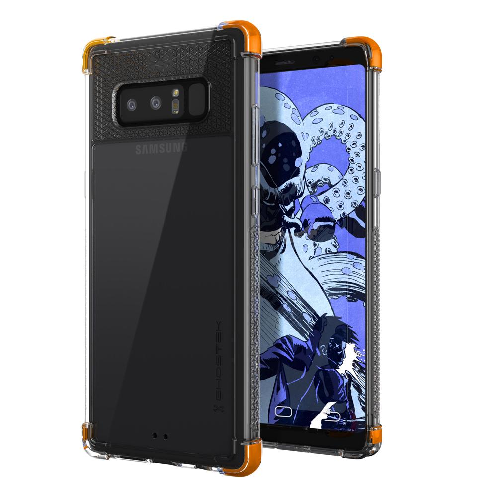 Galaxy Note 8 Case,Ghostek Covert 2 Ultra Fit Case for Samsung Galaxy Note 8 Military Grade Tested | ORANGE