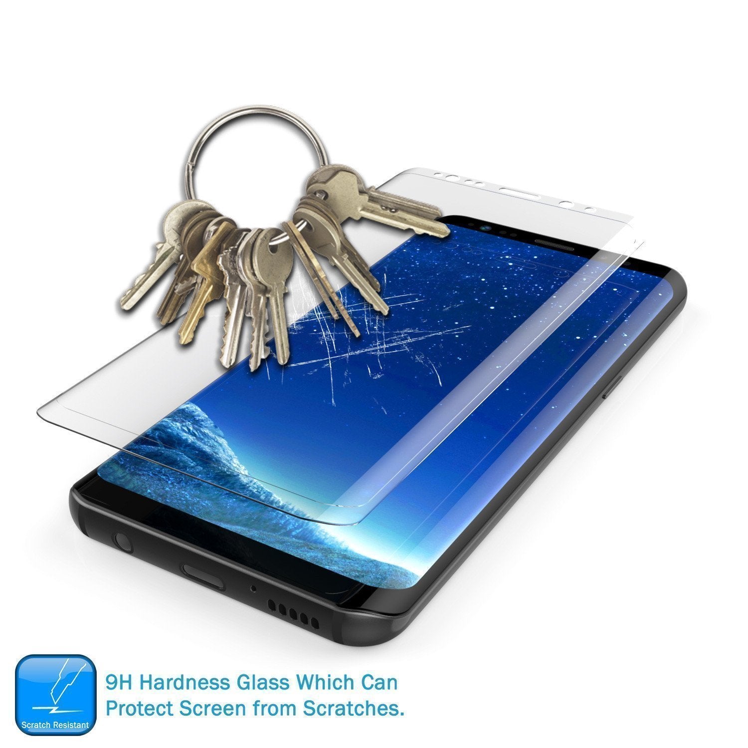 Galaxy S20 Clear Punkcase Glass SHIELD Tempered Glass Screen Protector 0.33mm Thick 9H Glass