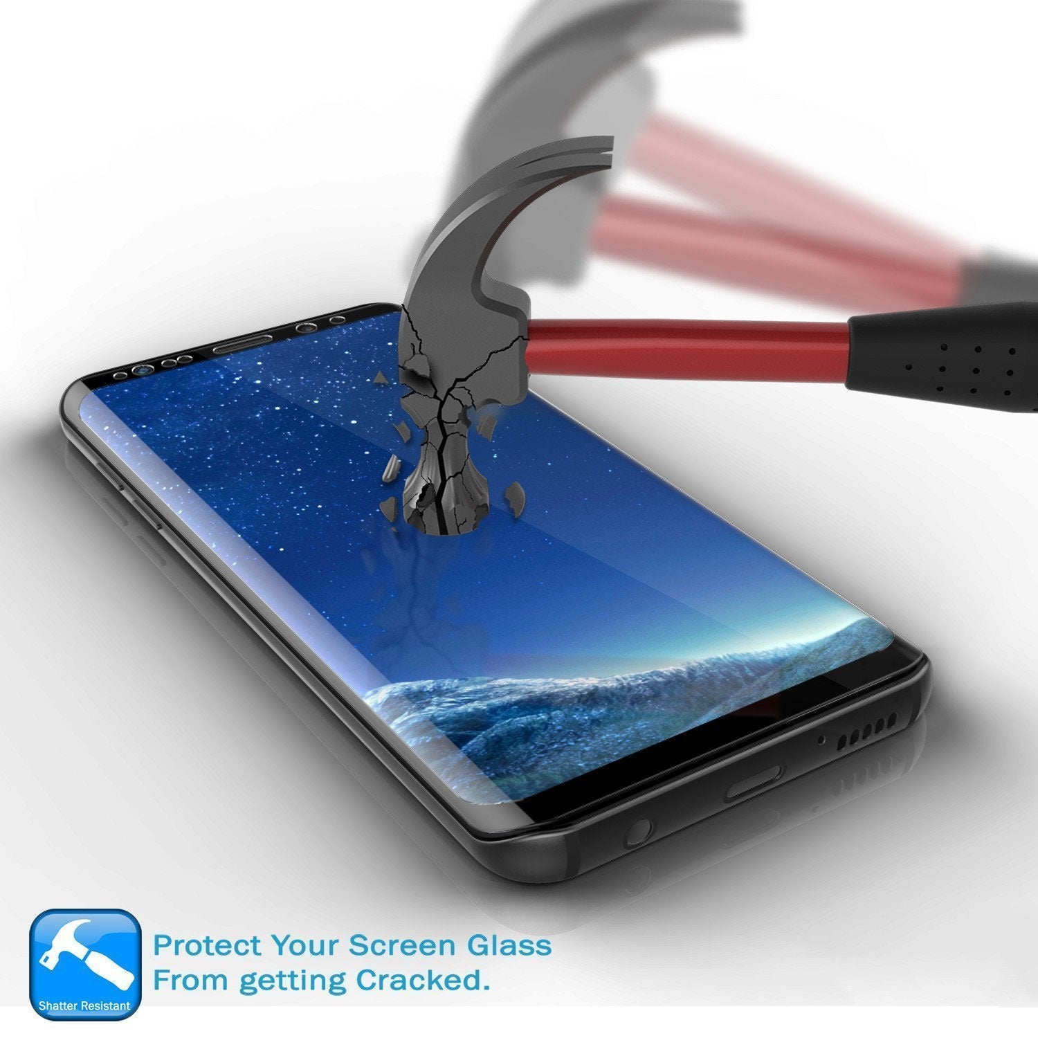 Galaxy S20 Clear Punkcase Glass SHIELD Tempered Glass Screen Protector 0.33mm Thick 9H Glass