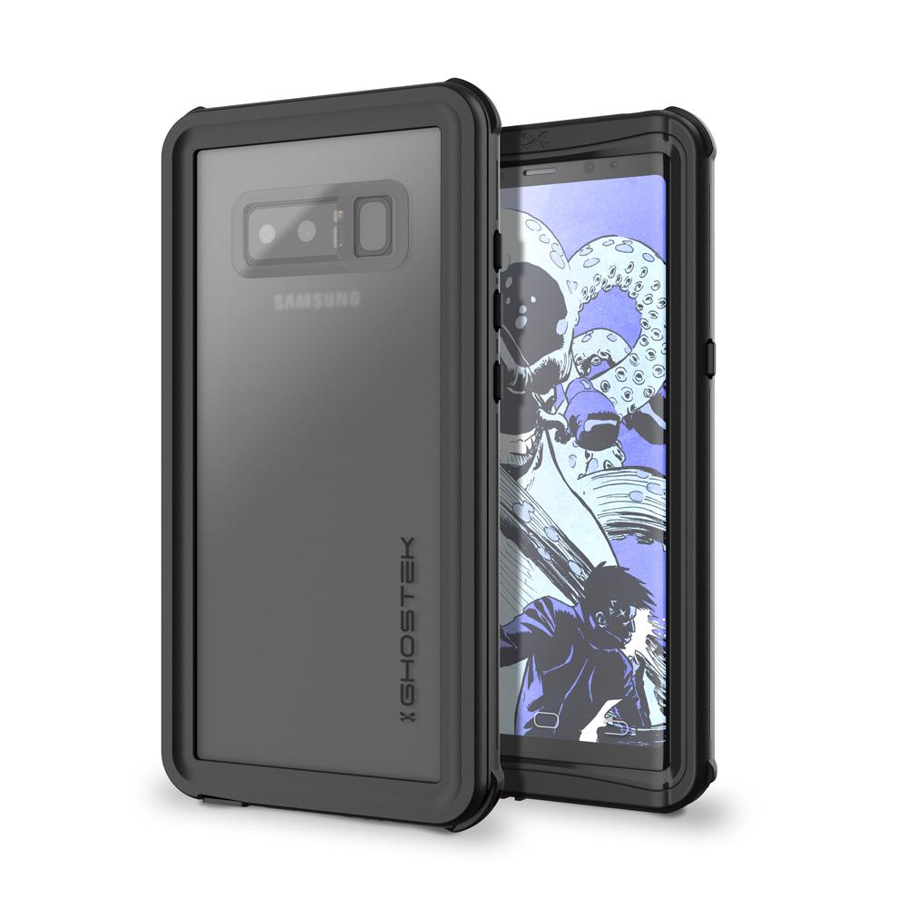 Galaxy Note 8, Ghostek Nautical Series for Galaxy Note 8 Rugged Waterproof Case | BLACK