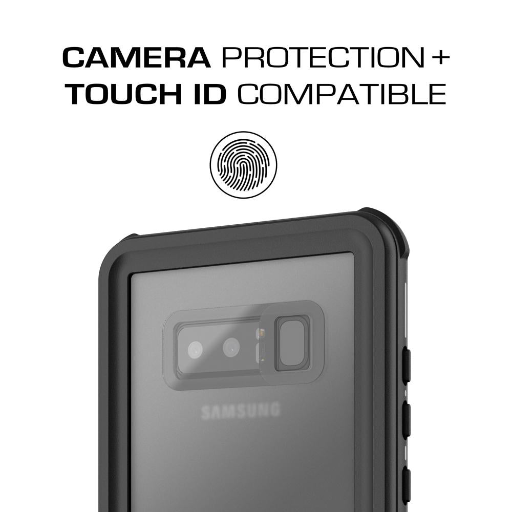 Galaxy Note 8, Ghostek Nautical Series for Galaxy Note 8 Rugged Waterproof Case | WHITE