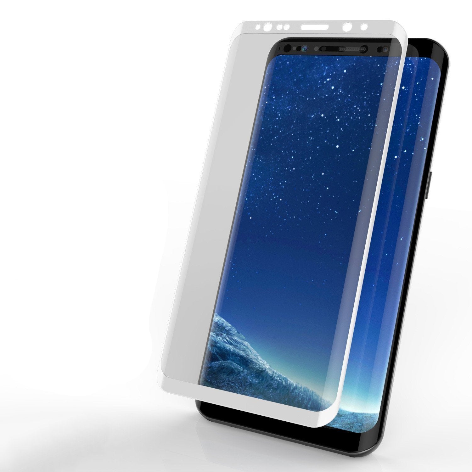 Galaxy S20 White Punkcase Glass SHIELD Tempered Glass Screen Protector 0.33mm Thick 9H Glass