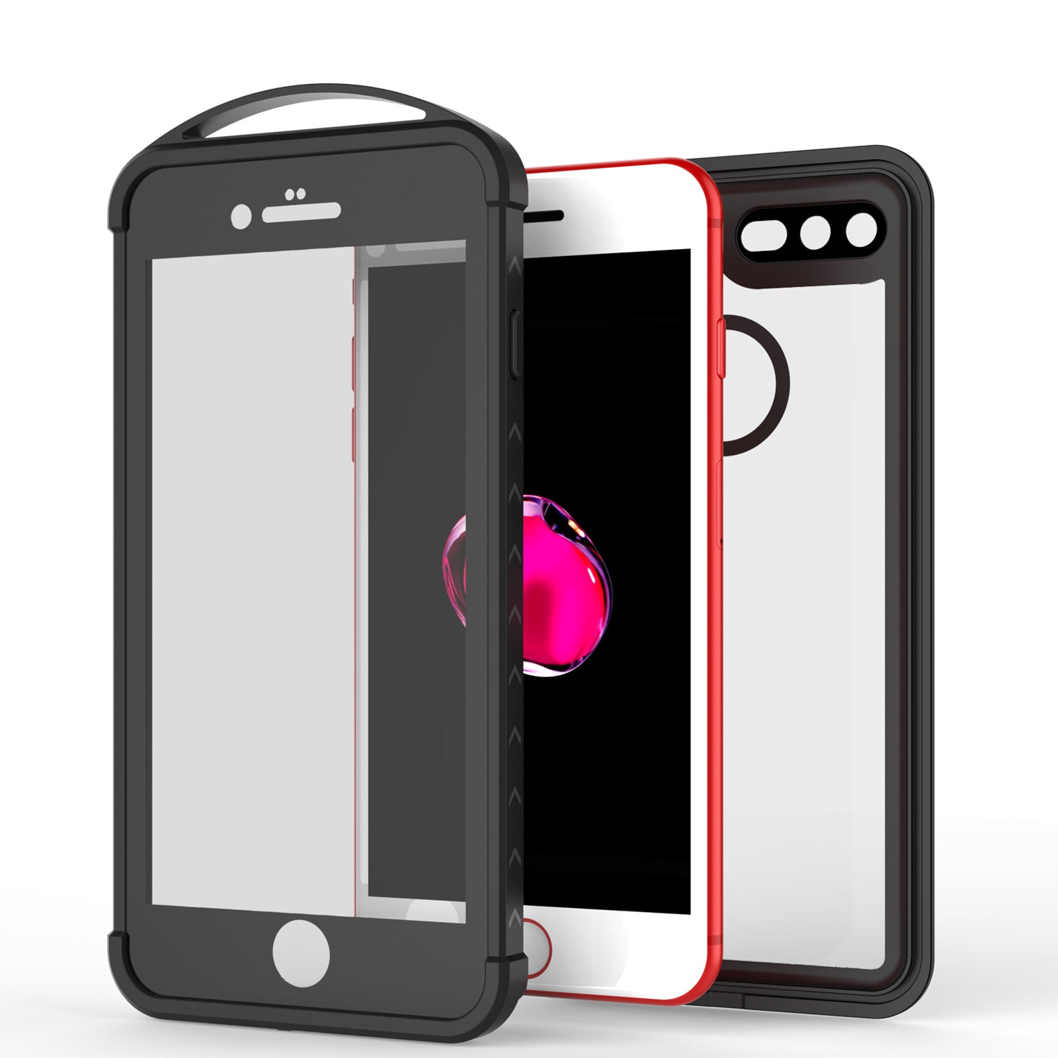 iPhone 7+ Plus Waterproof Case, Punkcase ALPINE Series, CLEAR | Heavy Duty Armor Cover