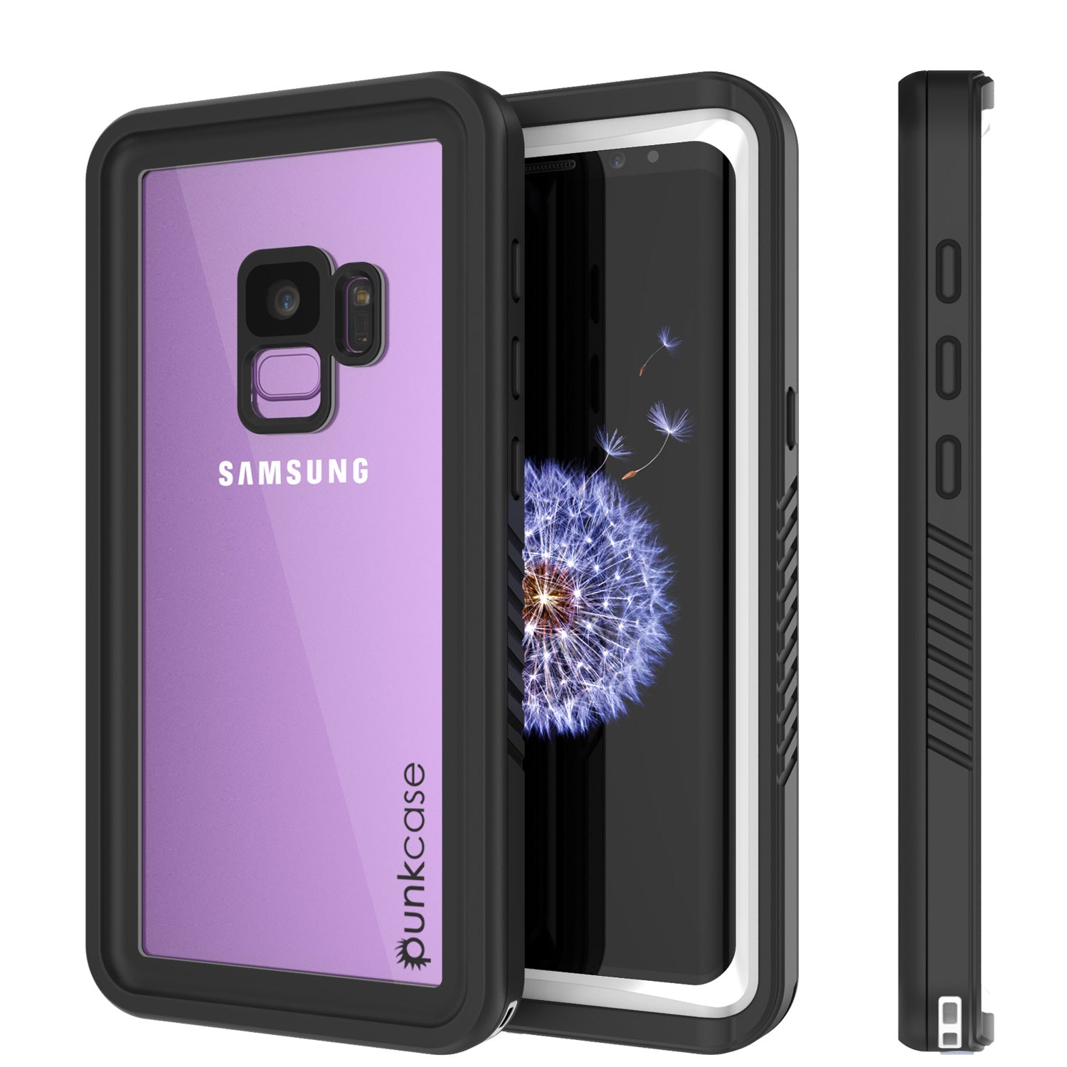 Punkcase Galaxy S9 Extreme Series Waterproof Body | White