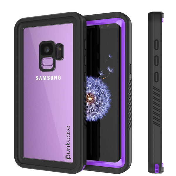 Punkcase Galaxy S9 Extreme Series Waterproof Body | Purple