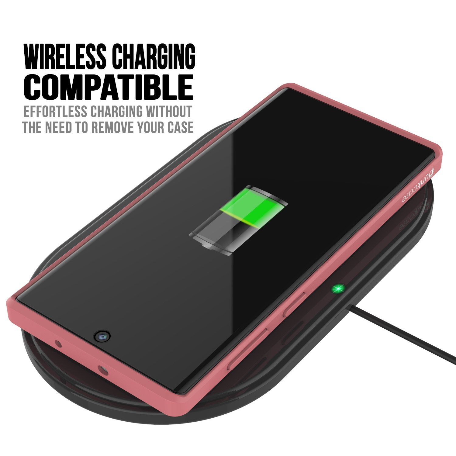 Galaxy Note 10+ Plus Punkcase Lucid-2.0 Series Slim Fit Armor Pink Case Cover