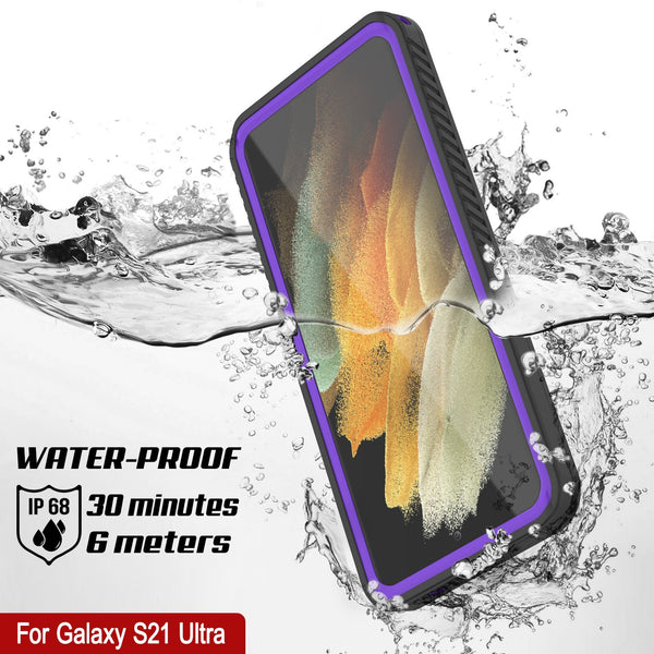 Galaxy S22 Ultra Water/ Shockproof [Extreme Series] Screen Protector Case  [Light Green]