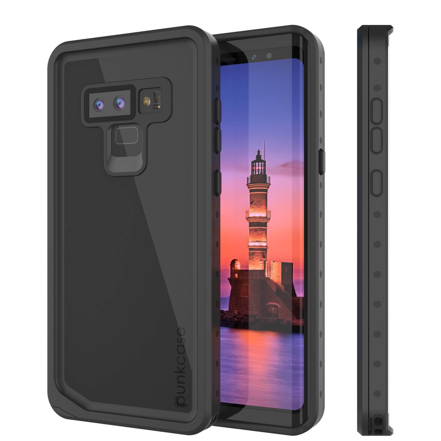 Galaxy Note 9 Waterproof Case PunkCase StudStar Black