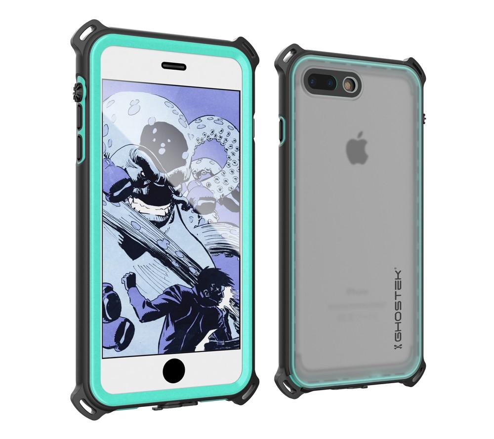 iPhone 7+ Plus case, Ghostek® Nautical Series for iPhone 7+ Plus Rugged Heavy Duty Case | Teal