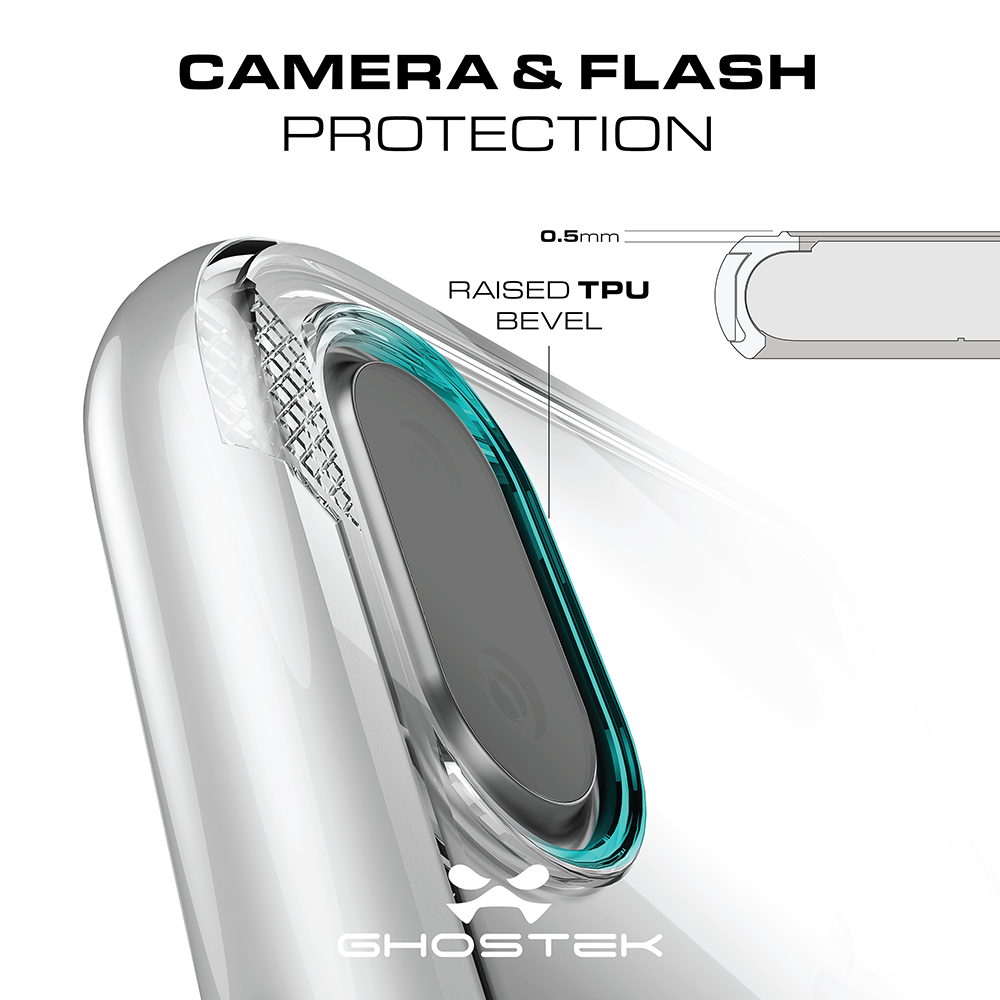 Ghostek Ultra Slim iPhone X Case with Bumper Cushion Technology and Hybrid Drop Protection for Apple iPhone X 10 (2017) | Red