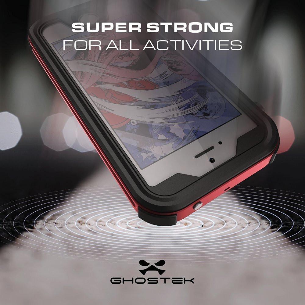 iPhone 8+ Plus Waterproof Case, Ghostek® Atomic 3.0 Gold Series