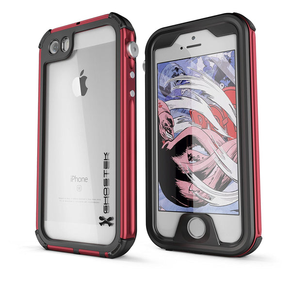 GHOSTEK - Atomic 3.0 Series Waterproof Case for Apple IPhone 7 | Red