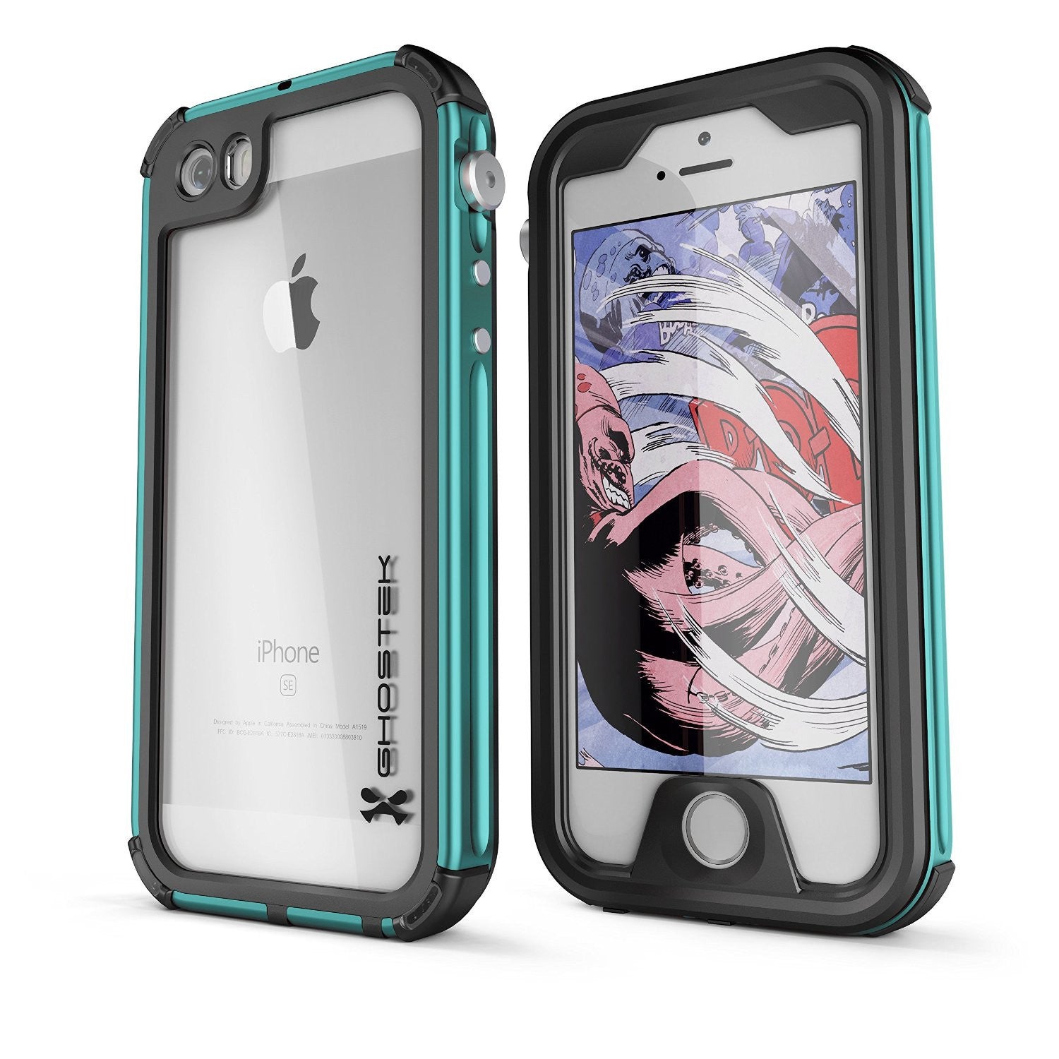 GHOSTEK - Atomic 3.0 Series Waterproof Case for Apple IPhone 7 | Teal