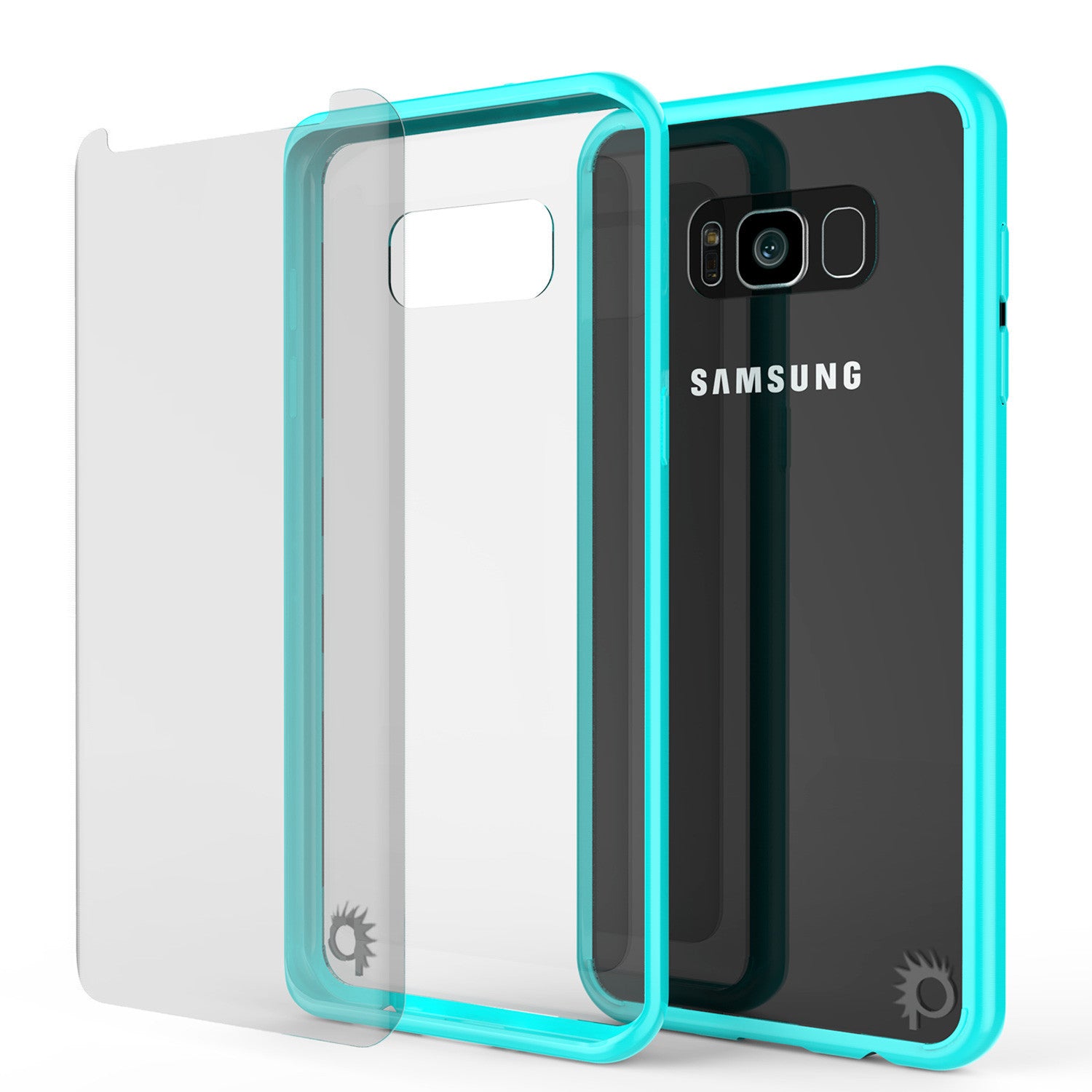 S8 Case Punkcase® LUCID 2.0 Teal Series w/ PUNK SHIELD Screen Protector | Ultra Fit