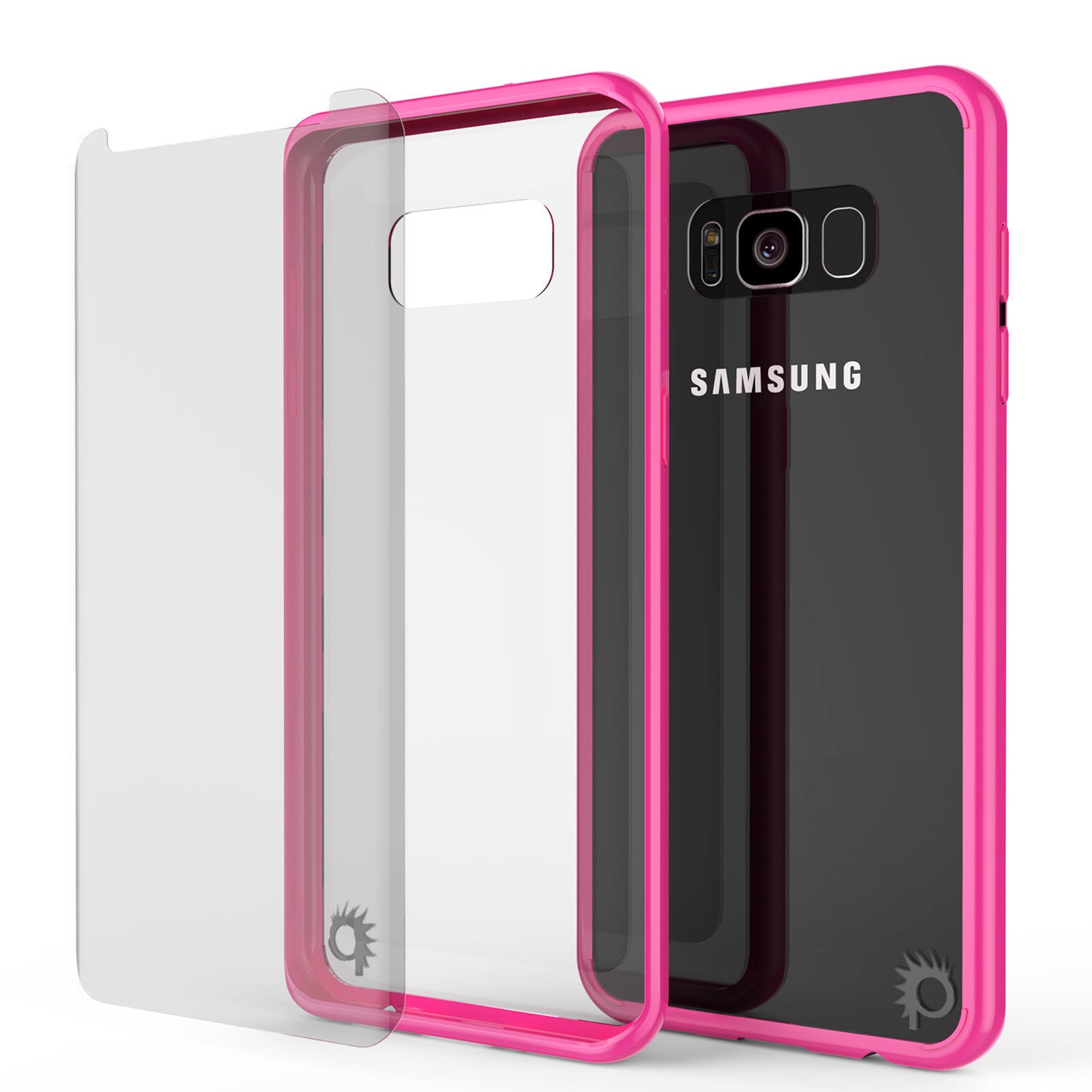 S8 Case Punkcase® LUCID 2.0 Pink Series w/ PUNK SHIELD Screen Protector | Ultra Fit
