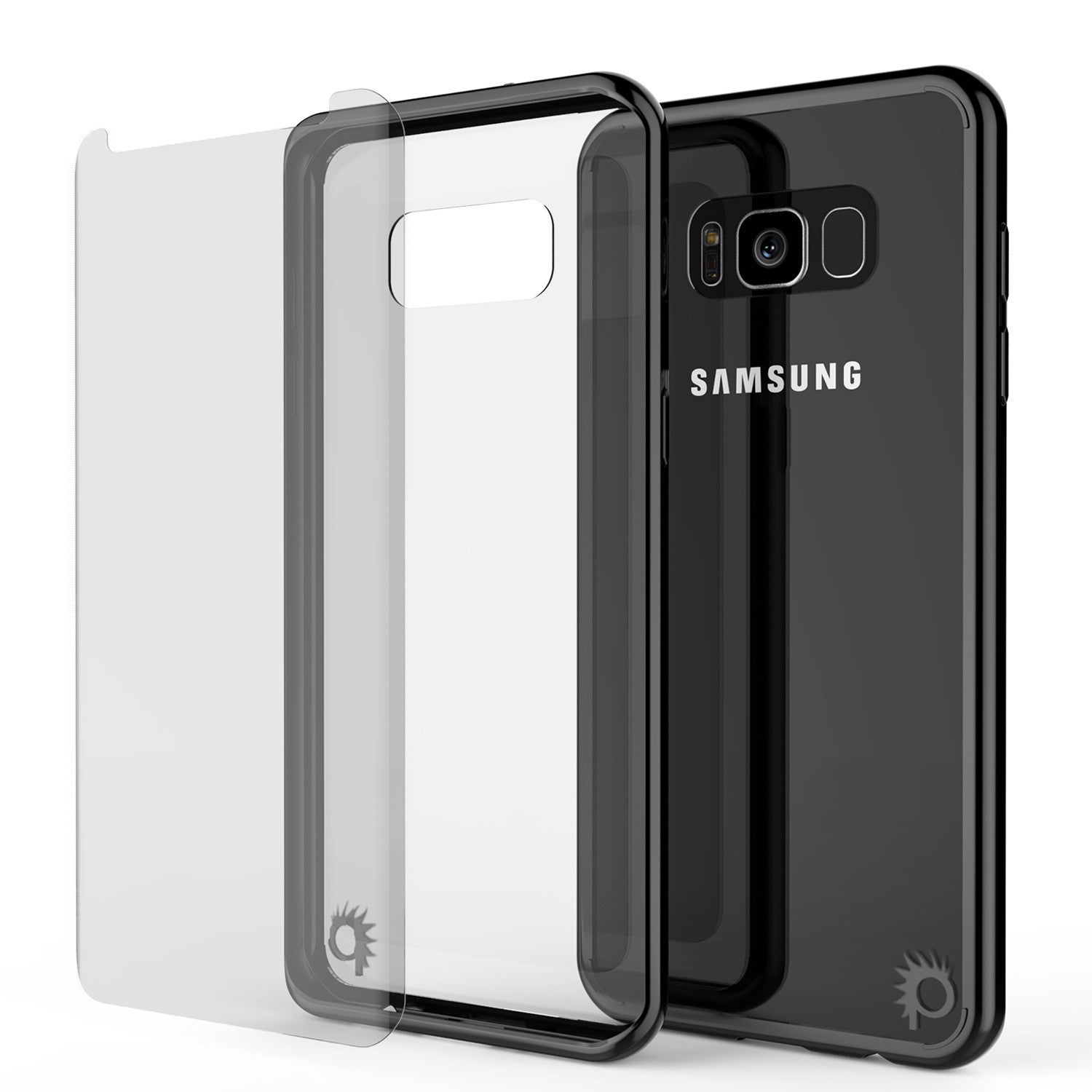 S8 Case Punkcase® LUCID 2.0 Black Series w/ PUNK SHIELD Screen Protector | Ultra Fit