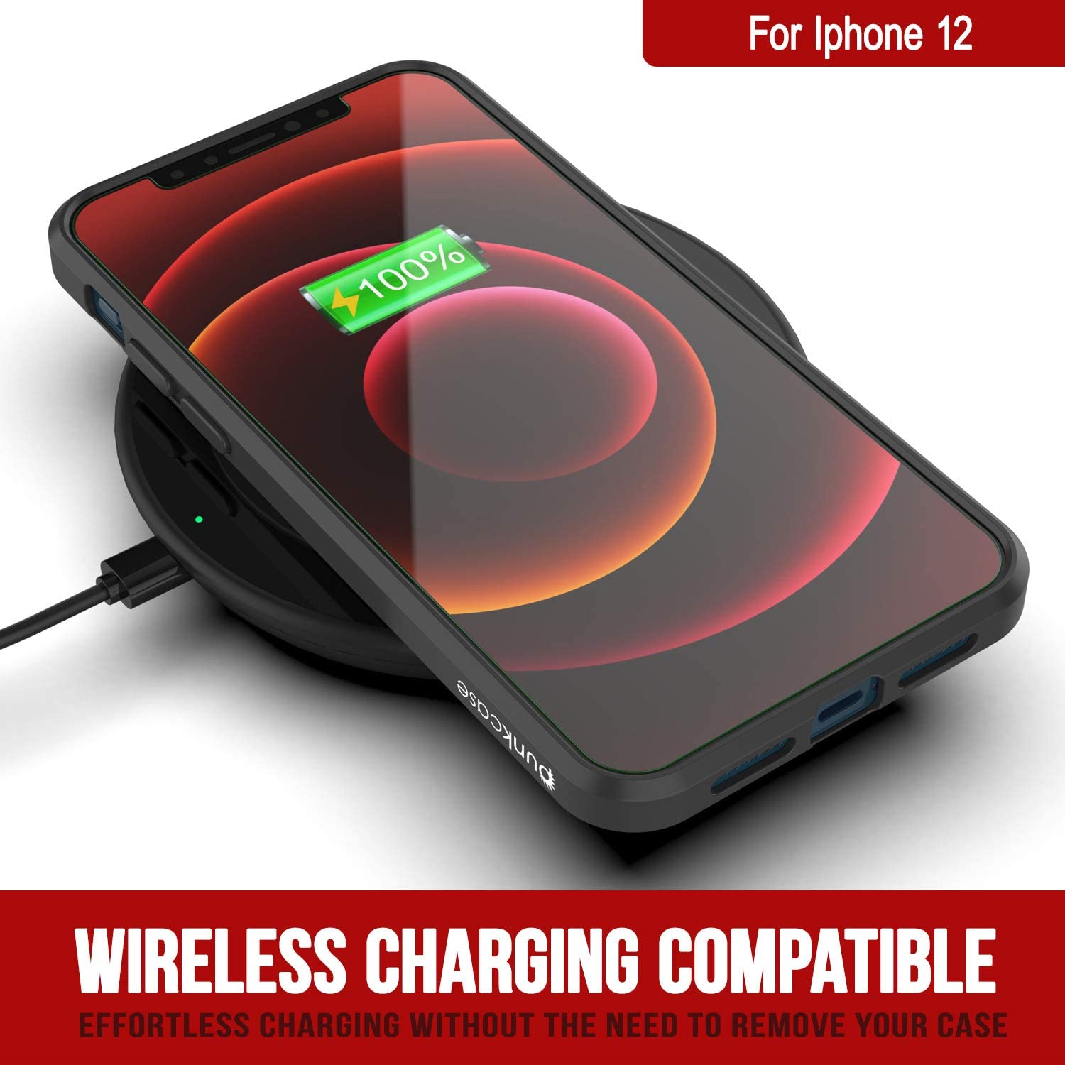 iPhone 13 Case Punkcase® LUCID 2.0 Black Series w/ PUNK SHIELD Screen Protector | Ultra Fit