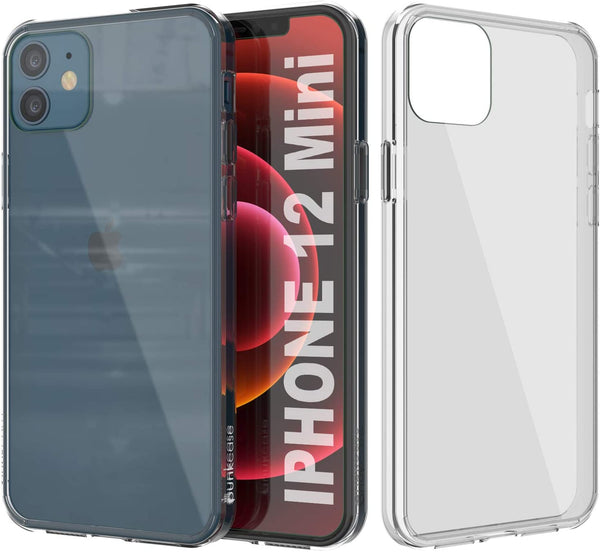 iPhone 12 Mini Case Punkcase® LUCID 2.0 Clear Series Series w/ PUNK SHIELD Screen Protector | Ultra Fit