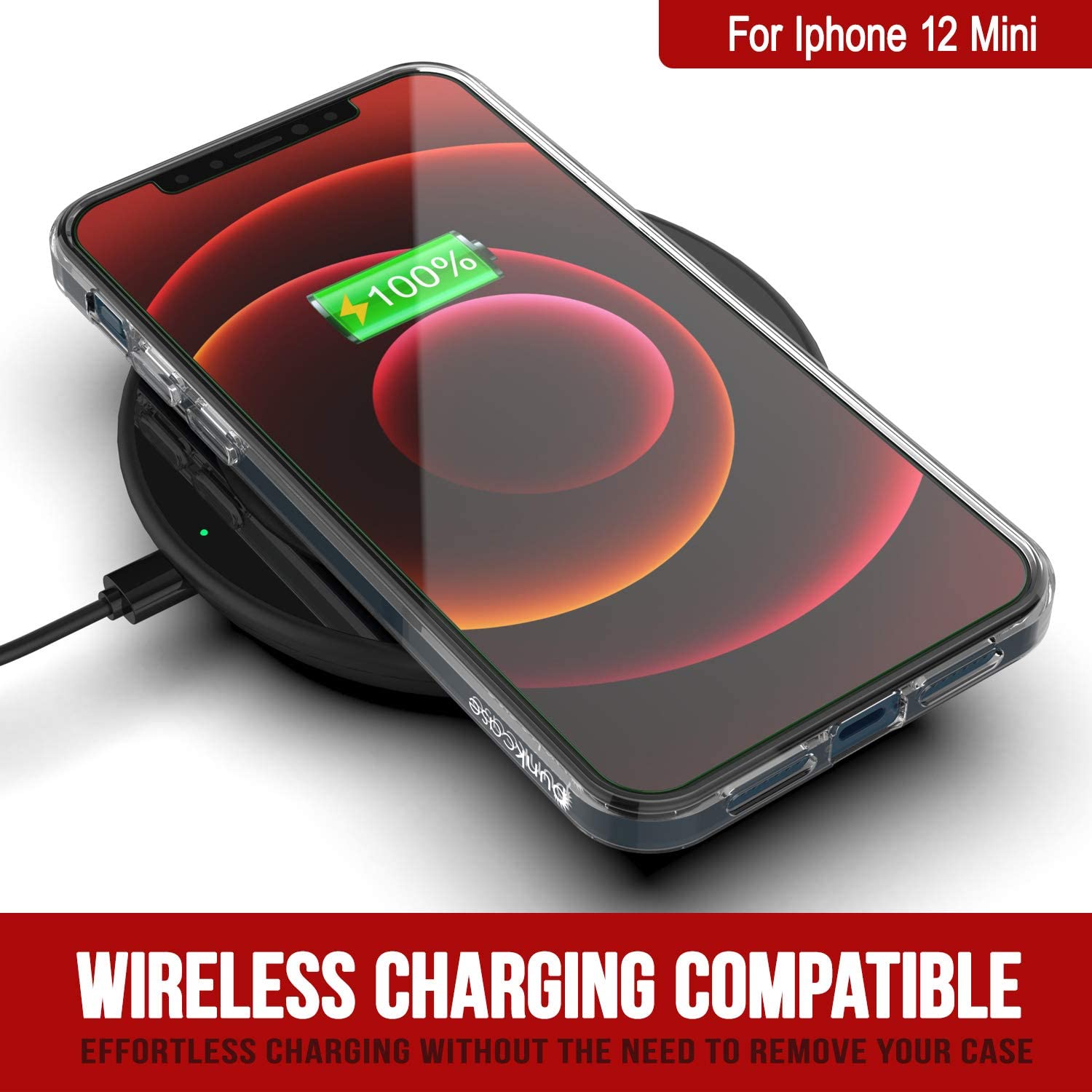 iPhone 12 Mini Case Punkcase® LUCID 2.0 Clear Series Series w/ PUNK SHIELD Screen Protector | Ultra Fit