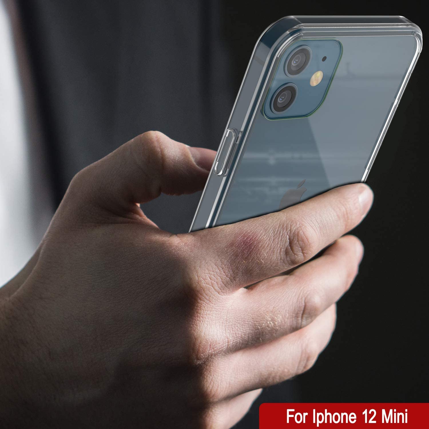 iPhone 12 Mini Case Punkcase® LUCID 2.0 Clear Series Series w/ PUNK SHIELD Screen Protector | Ultra Fit