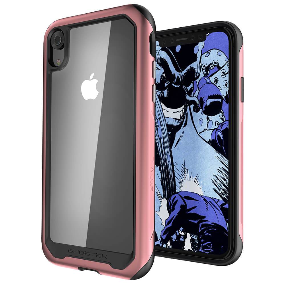 iPhone Xr Case, Ghostek Atomic Slim 2 Series for iPhone Xr Rugged Heavy Duty Case|PINK