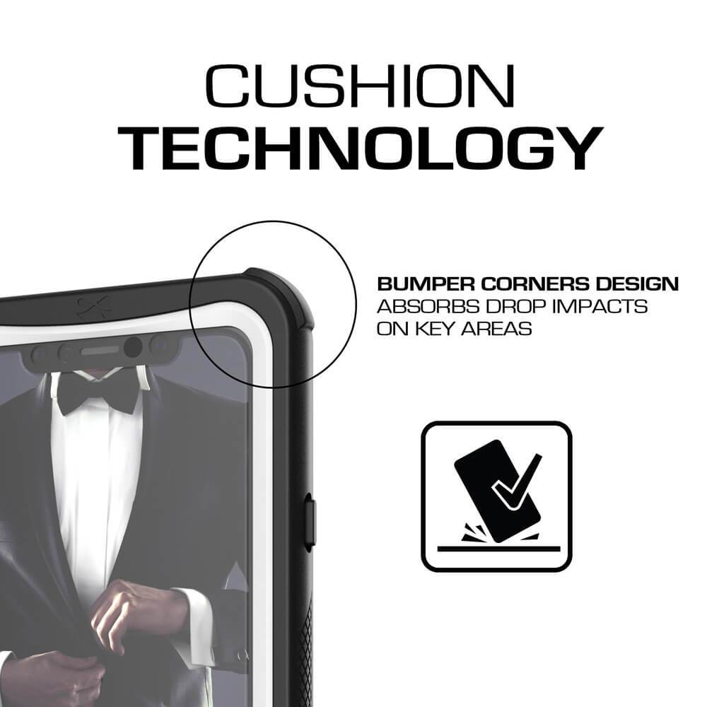 iPhone Xr Case ,Ghostek Nautical Series for iPhone Xr Rugged Heavy Duty Case | WHITE