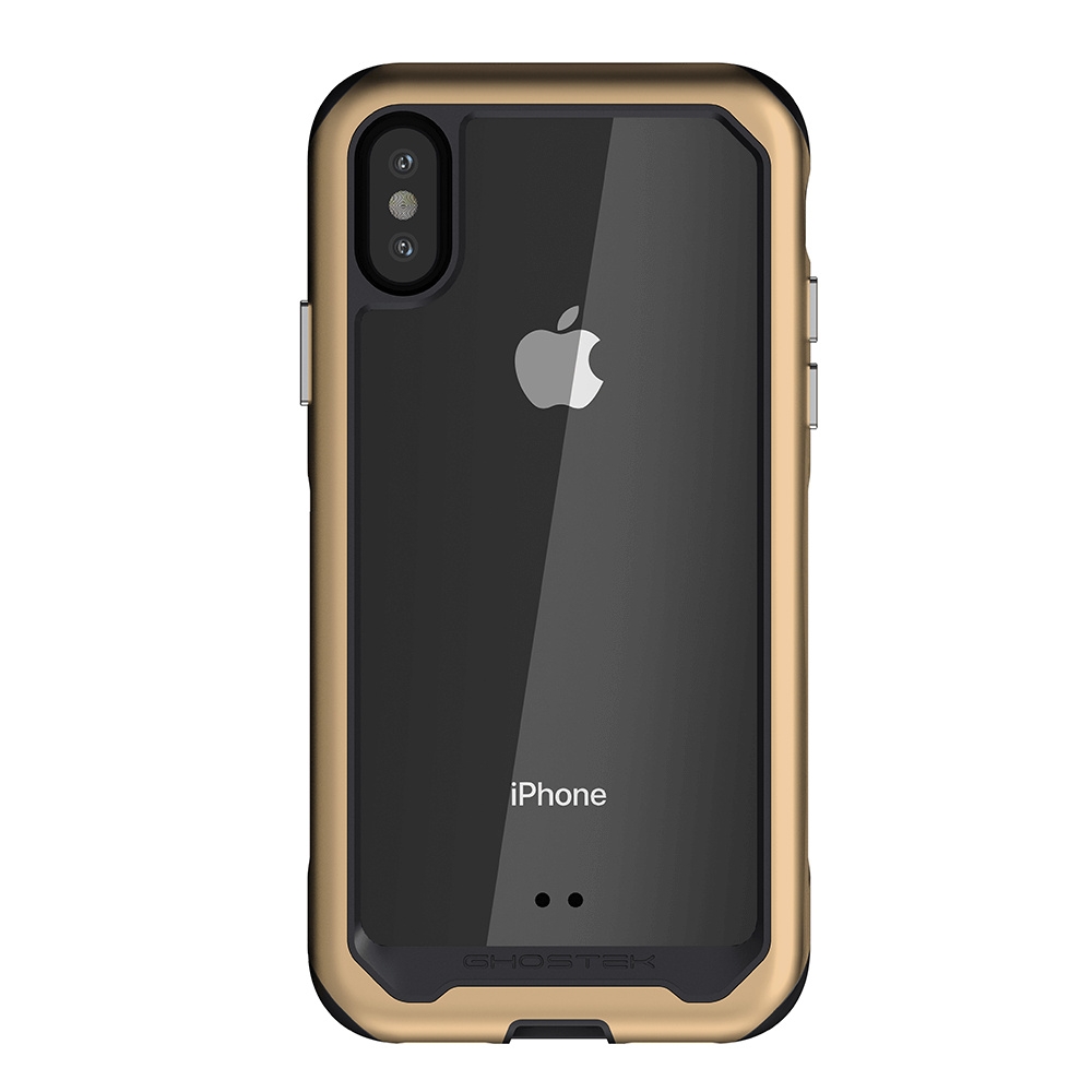 iPhone Xs Max Case, Ghostek Atomic Slim 2 Series  for iPhone Xs Max Rugged Heavy Duty Case|GOLD