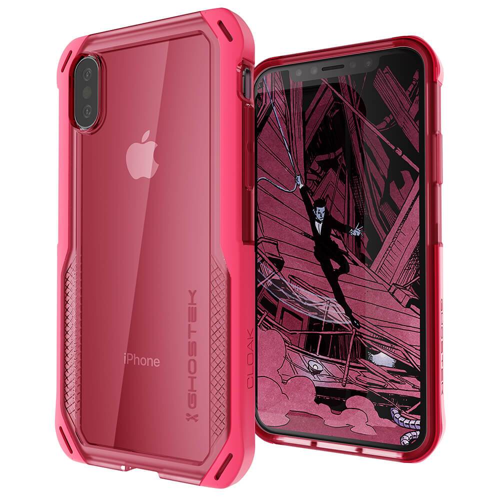 iPhone Xs Case, Ghostek Cloak 4 Series  for iPhone Xs / iPhone Pro Case | PINK