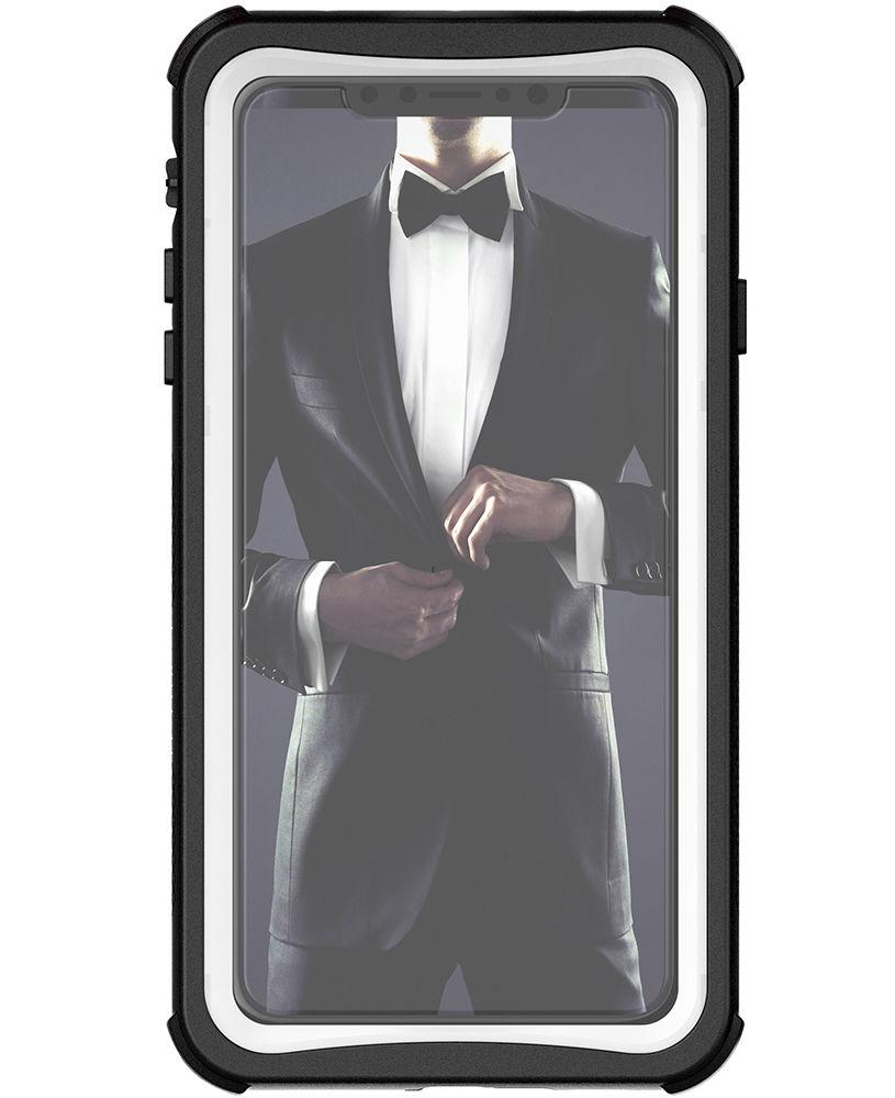 iPhone XS Max Case ,Ghostek Nautical Series for iPhone XS Max Rugged Heavy Duty Case | WHITE