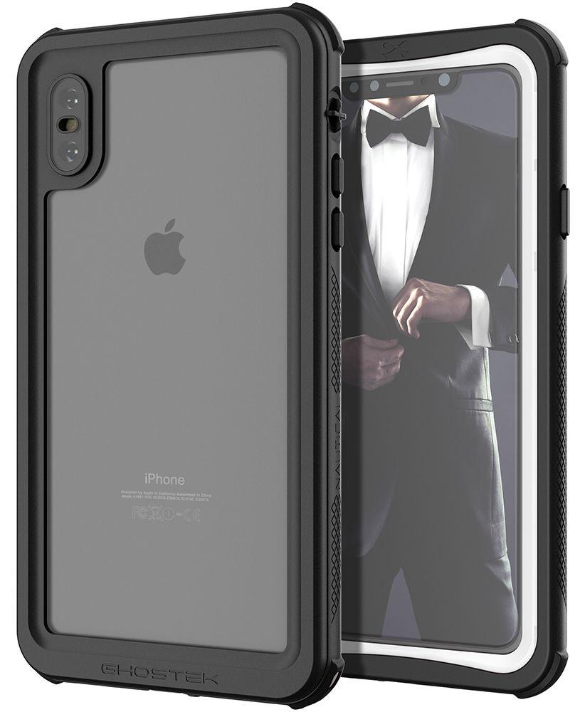 iPhone XS Max Case ,Ghostek Nautical Series for iPhone XS Max Rugged Heavy Duty Case | WHITE