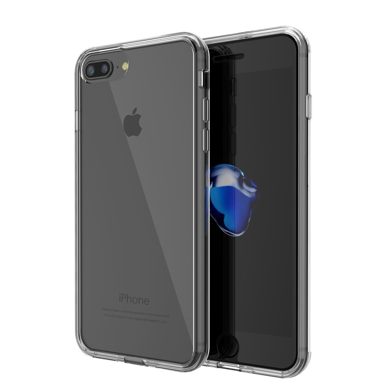 iPhone 7+ Plus Case PunkCase LUCID Clear Series for Apple iPhone 7+ Plus
