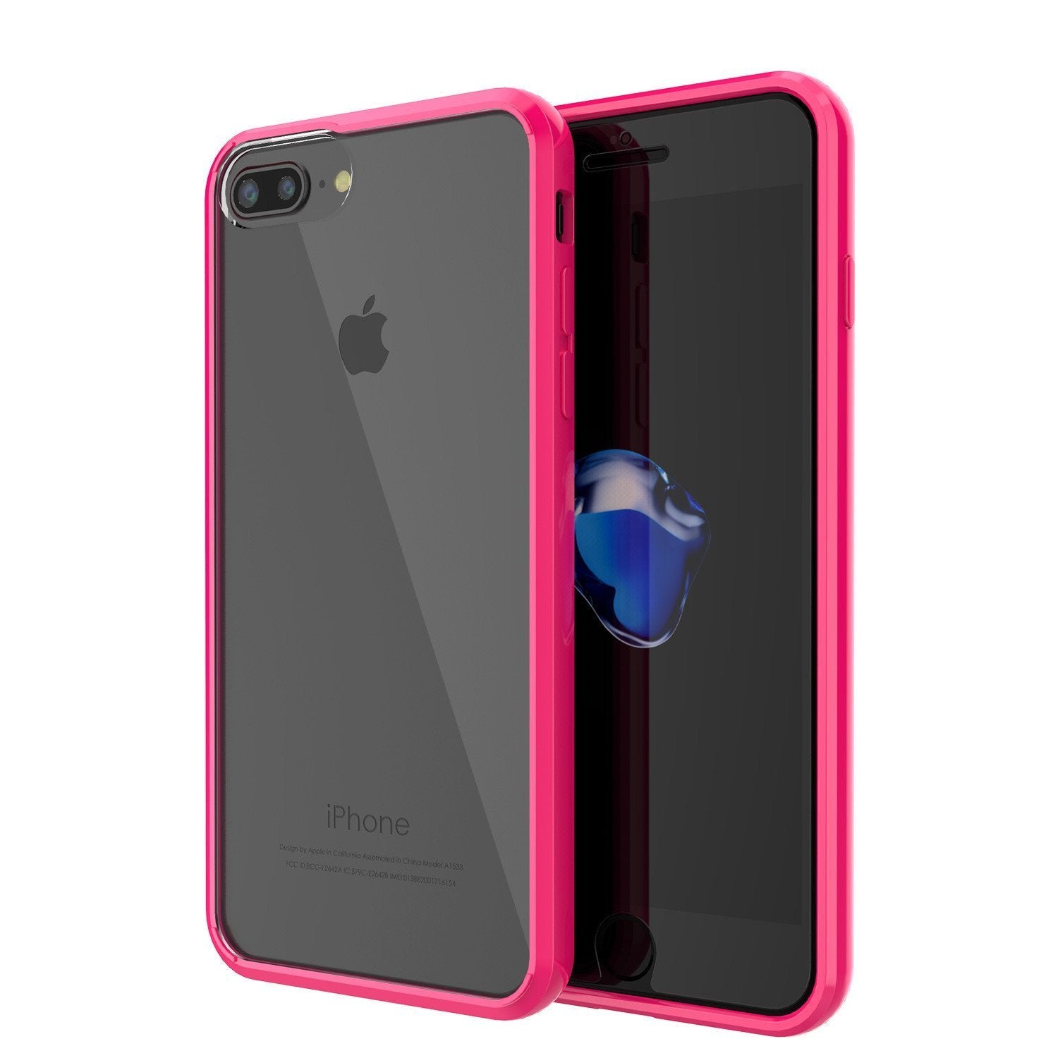 iPhone 8+ Plus Case PunkCase LUCID Clear Series for Apple iPhone 8+ Plus