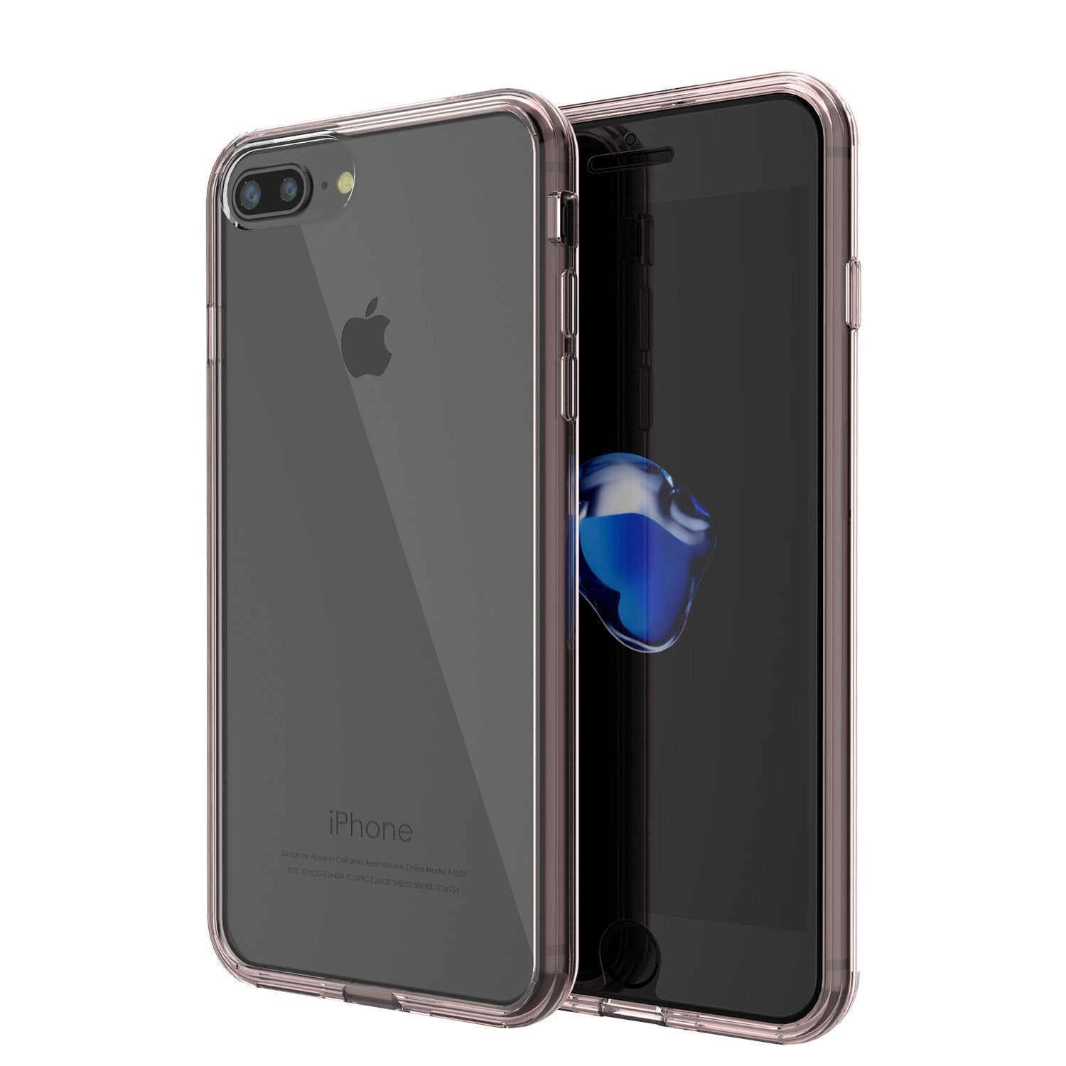 iPhone 8+ Plus Case PunkCase LUCID Clear Series for Apple iPhone 8+ Plus