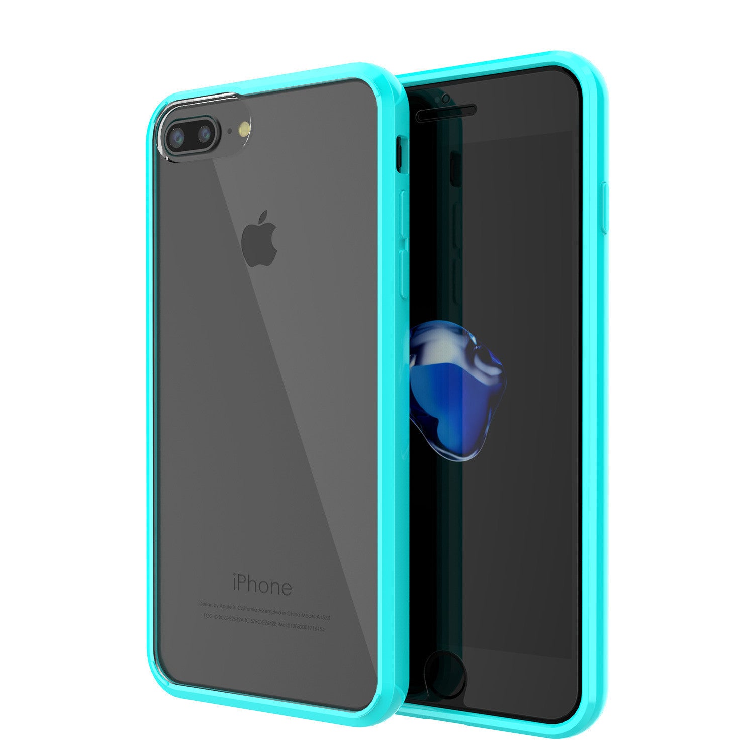 iPhone 7+ Plus Case PunkCase LUCID Clear Series for Apple iPhone 7+ Plus