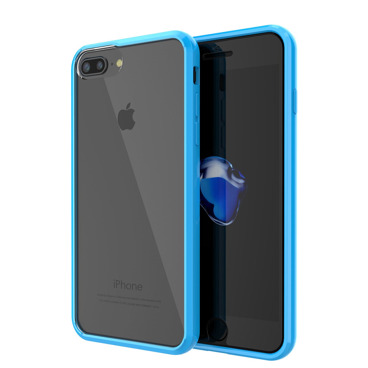 iPhone 7+ Plus Case PunkCase LUCID Clear Series for Apple iPhone 7+ Plus