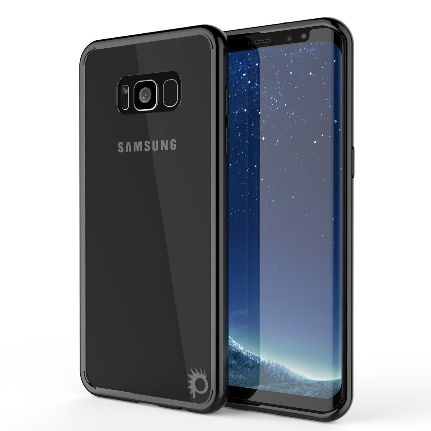 S8 Case Punkcase® LUCID 2.0 Black Series w/ PUNK SHIELD Screen Protector | Ultra Fit