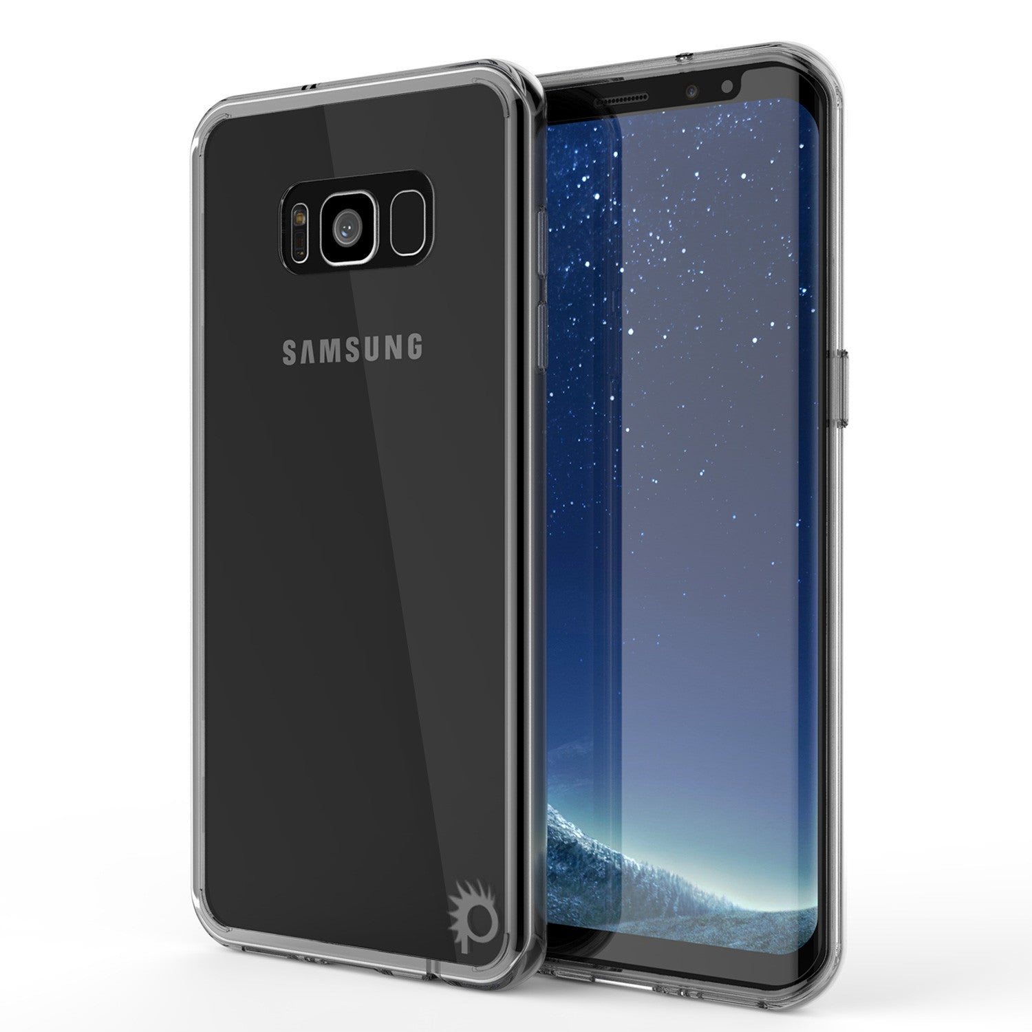 S8 Plus Case Punkcase® LUCID 2.0 Clear Series w/ PUNK SHIELD Screen Protector | Ultra Fit
